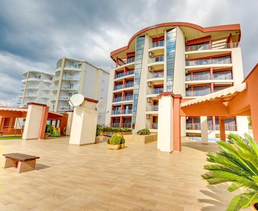 Bella Costa Apartment Dobra Voda Luaran gambar