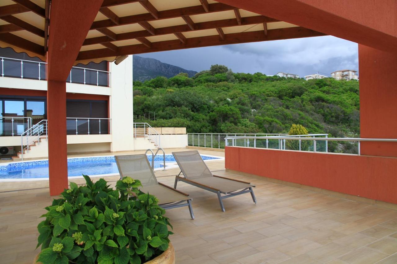 Bella Costa Apartment Dobra Voda Luaran gambar