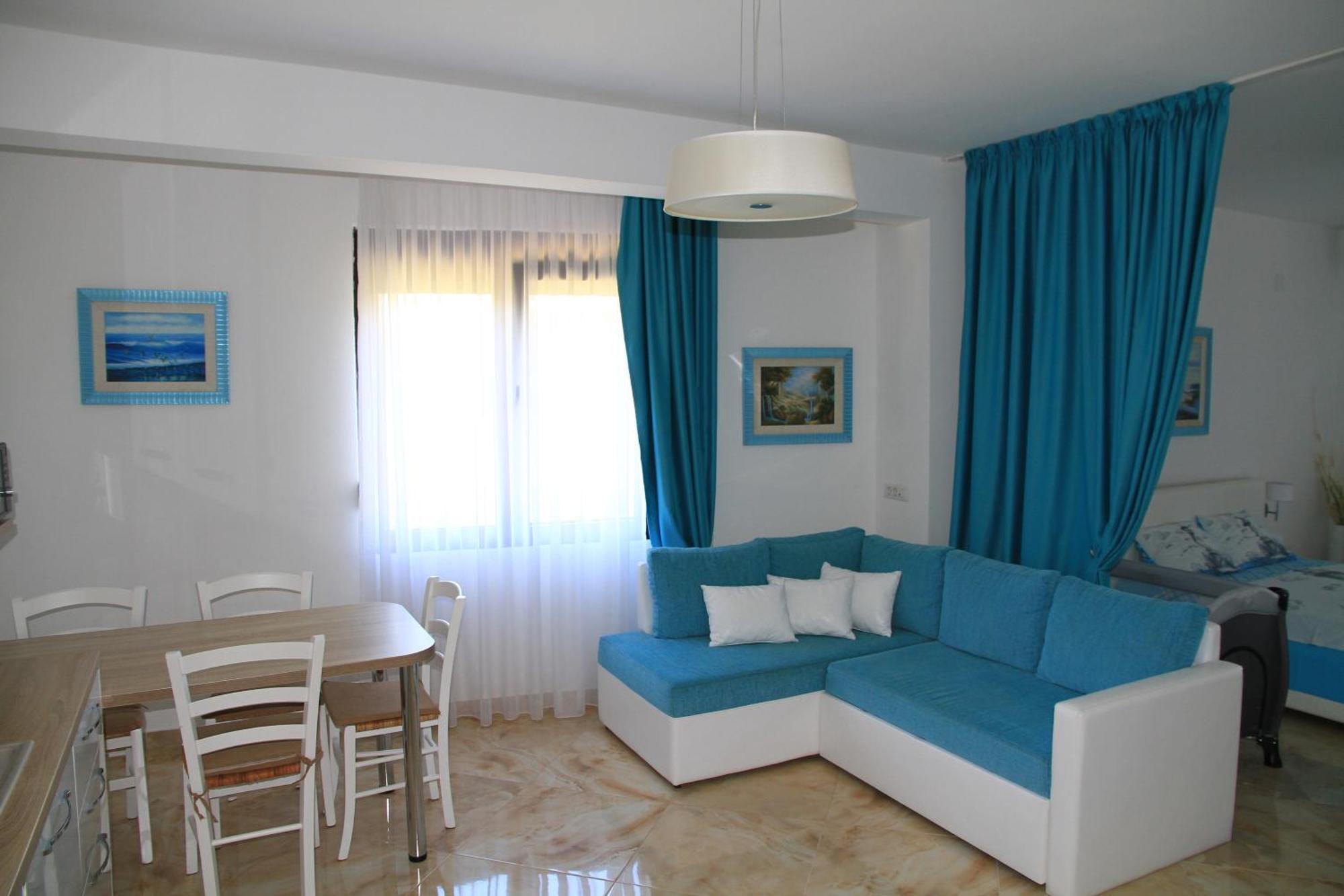 Bella Costa Apartment Dobra Voda Luaran gambar